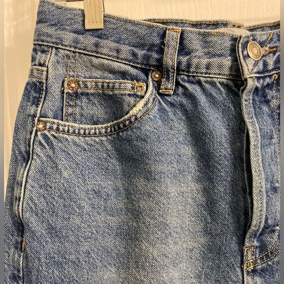 Free People We the Free Jeans Straight Leg Button Fly Size 26 - Picture 2 of 8